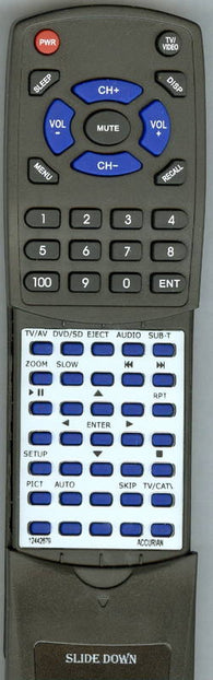 ACCURIAN RT12442679 Replacement Remote