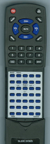 AUDIOVOX RT1363539 Replacement Remote
