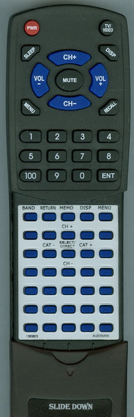 AUDIOVOX RT1363803 Replacement Remote