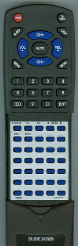 AUDIOVOX RT1363935 Replacement Remote