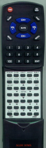 AUDIOVOX MMD85A Replacement Remote