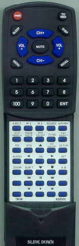 AUDIOVOX VOD86 Replacement Remote