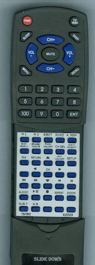AUDIOVOX RT1364196V2 Replacement Remote