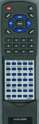 AUDIOVOX AVXMTG9B Replacement Remote