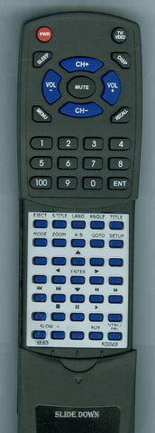AUDIOVOX RT136B3609 Replacement Remote
