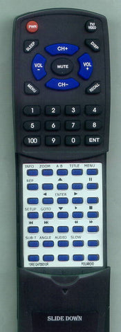 POLAROID 13RE1-247000-10R Replacement Remote
