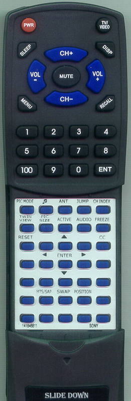 SONY KP48V90 Replacement Remote Control
