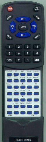 SONY KP48V85 Replacement Remote