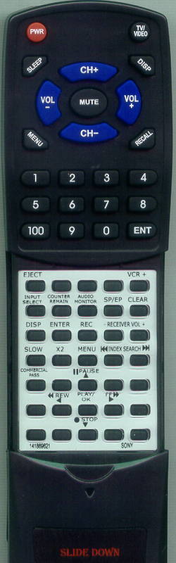 Sony RMTV292A Remote Control