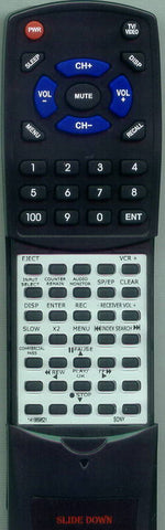 SONY RMTV292A Replacement Remote