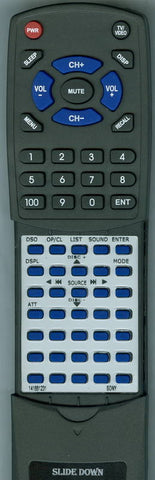 SONY CDX-M750 Replacement Remote