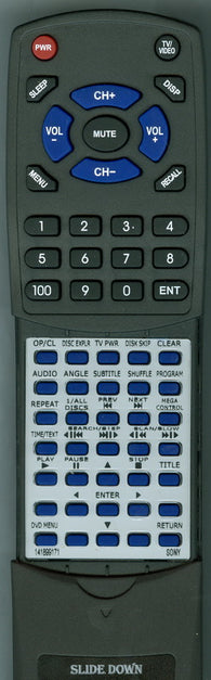 SONY DVPC660 Replacement Remote