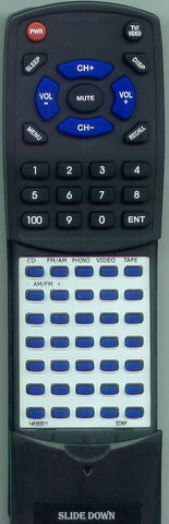SONY RMS30 Replacement Remote