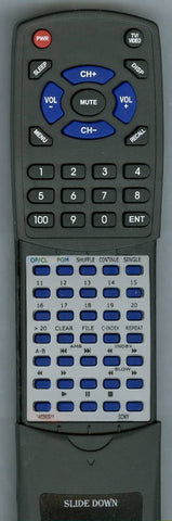 SONY CDP707ESD Replacement Remote