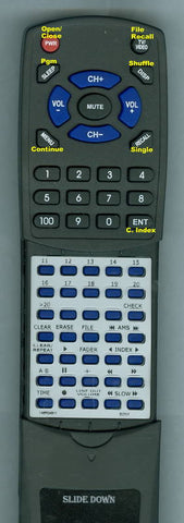 SONYINSERT CDPX222ES Replacement Remote