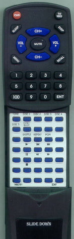SONY RT146507811 Replacement Remote