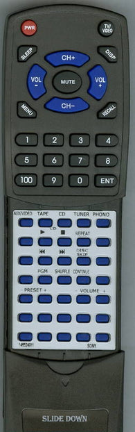 SONY HST190 Replacement Remote