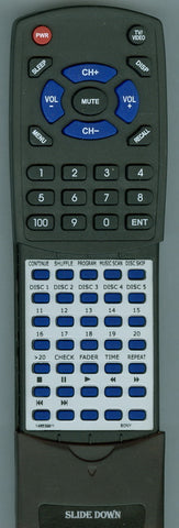 SONY RM-D506 Replacement Remote