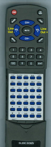 SONY CDPC705 Replacement Remote