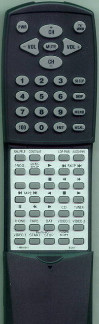 SONY STRGX80ES Replacement Remote