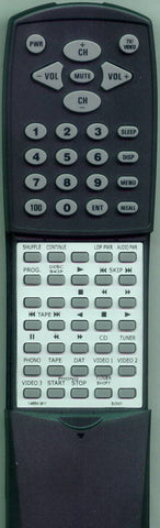 SONY RT146541911 Replacement Remote