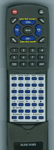 SONYINSERT RT146559411 Replacement Remote