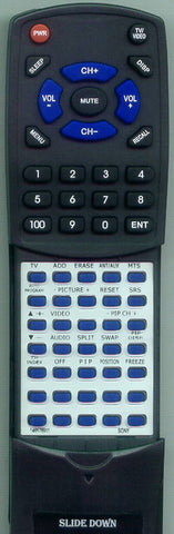 SONY KPR46EX35 Replacement Remote