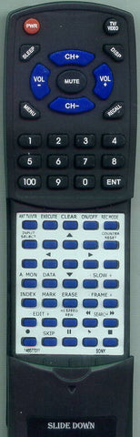 SONY RT146577011 Replacement Remote