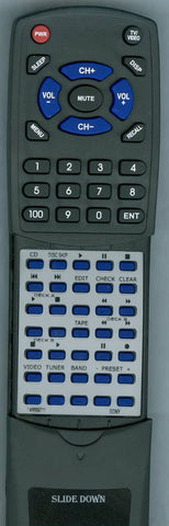 SONY RMS175 Replacement Remote