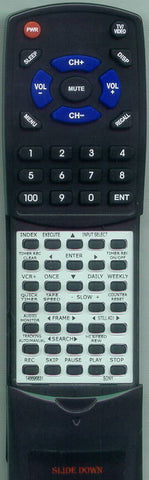 SONY SLV-751HF Replacement Remote