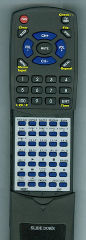 SONYINSERT CDPC701ES Replacement Remote
