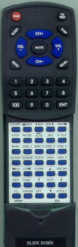 SONY 146717911 Replacement Remote