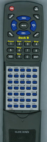 SONYINSERT HCD461 Replacement Remote