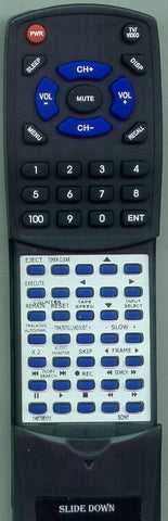 SONY 146795111 Replacement Remote