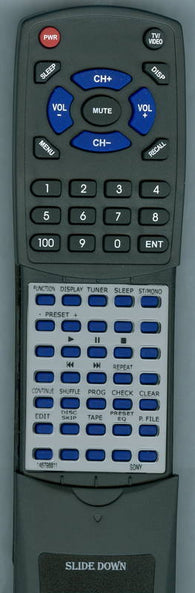 SONY HCDD260 Replacement Remote