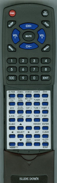 SONY STRDG600 Replacement Remote