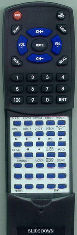 SONY 1-473-035-11 Replacement Remote