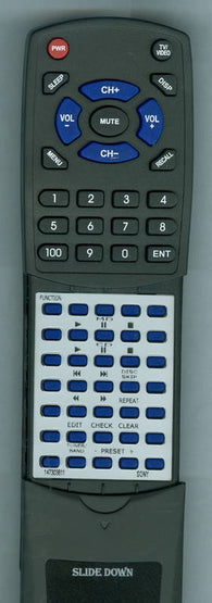 SONY HCDH305 Replacement Remote