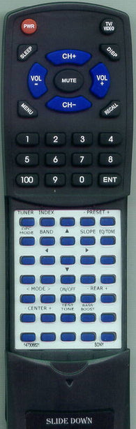 SONY STRGX700ES Replacement Remote