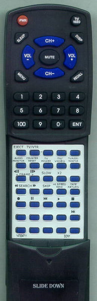 SONY EVC200 Replacement Remote