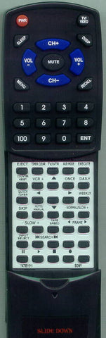 SONY RT147351511 Replacement Remote