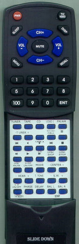 SONY TAAV561 Replacement Remote