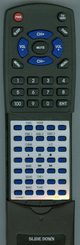 SONY CFD646 Replacement Remote
