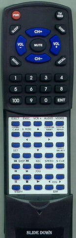 SONY RMTV201 Replacement Remote