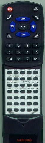 SONY PFM500A3WU Replacement Remote