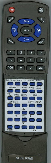 SONY STRDE615 Replacement Remote