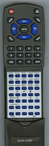 SONY CDPCX55 Replacement Remote