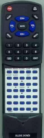SONY SATA3 Replacement Remote