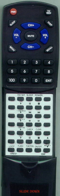 SONY HCDRXD9AV Replacement Remote