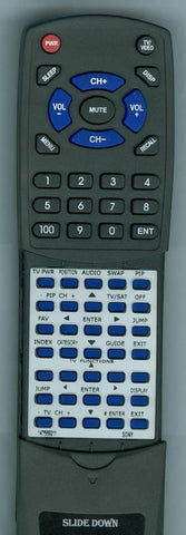SONY SASAD4 Replacement Remote